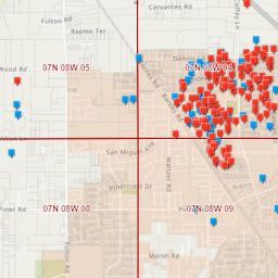 Sonoma County Surveyors Map