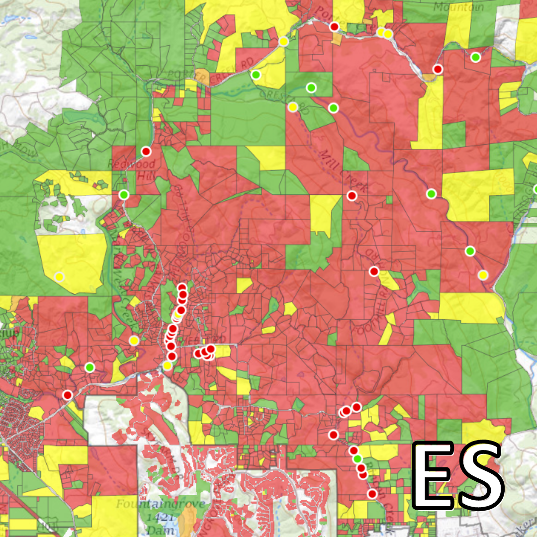 2017 Evaluación de la RESA en Condado de Sonoma