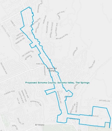 Springs Specific Plan area