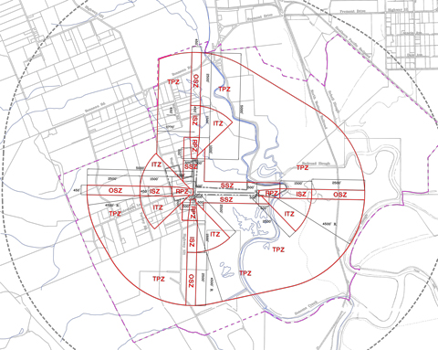 Sonoma Valley Airport Safety Zones