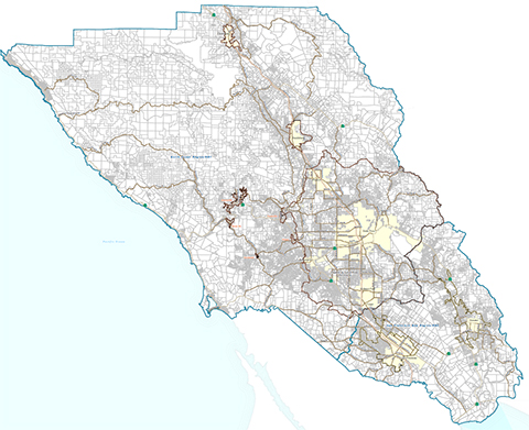 NPDES Boundaries Map
